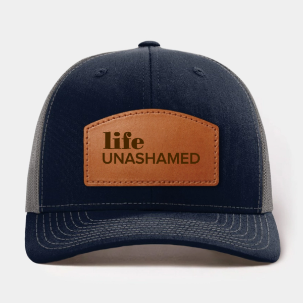 Life Unashamed Hat-Navy/Gray