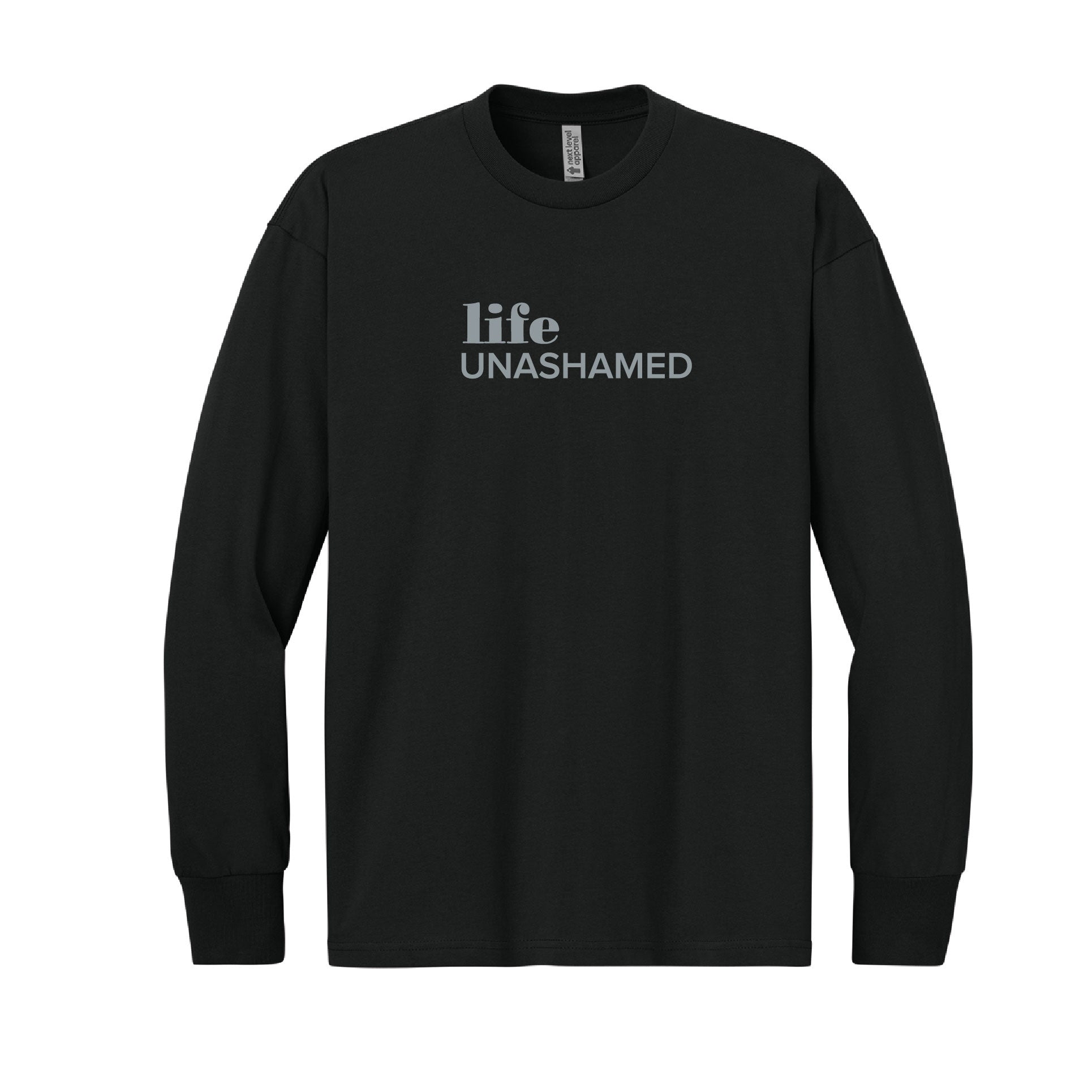 Live Boldly Long Sleeve - Black Shirt