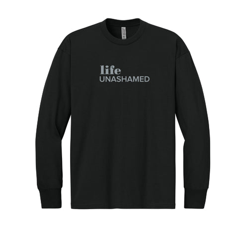 Live Boldly Long Sleeve - Black Shirt