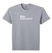 Live Boldly Tee - Heather Gray